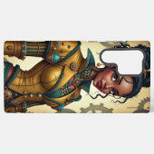 Coque Samsung Galaxy Harlequin Steampunk (Verso Horizontal)