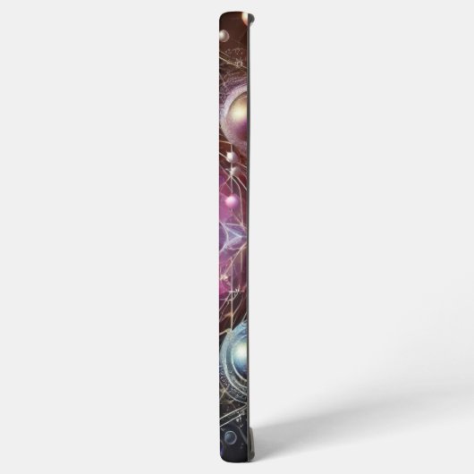 Coque Samsung Galaxy "Harmonie cosmique : un panorama de géométrie sacr (Côté gauche)