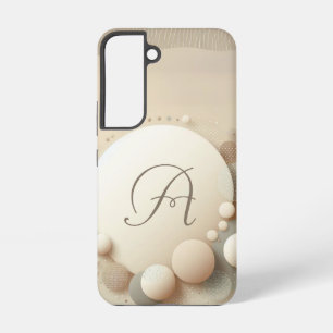 Coque Samsung Galaxy Harmonie de sphère monogrammée