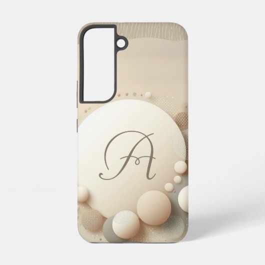Coque Samsung Galaxy Harmonie monogramme de la sphère (Verso)