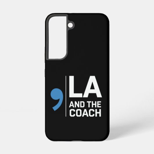 Coque Samsung Galaxy Harris Walz 2024 Comma La et l'entraîneur 2024 (Verso)