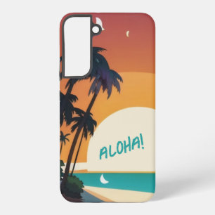 Coque Samsung Galaxy Hawaiian/Aloha/Tropical/plage