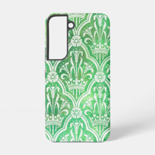 Coque Samsung Galaxy Héraldique avec couronne et fleurs