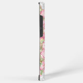 Coque Samsung Galaxy Hibiscus & dentelle PINK (Côté droit)