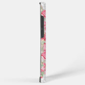 Coque Samsung Galaxy Hibiscus & dentelle RED (Côté droit)