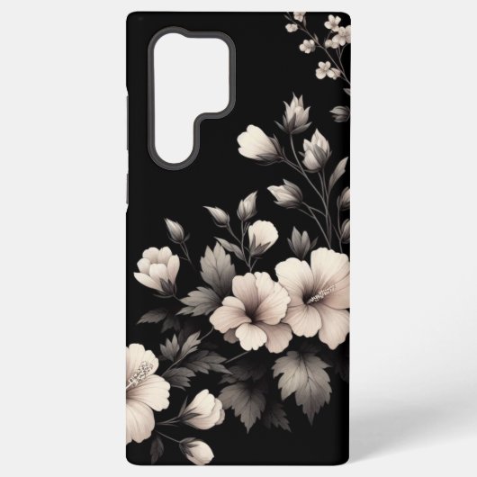 Coque Samsung Galaxy Hibiscus timide (Verso)