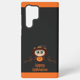 Coque Samsung Galaxy Hibou/Automne/Halloween/citrouille
