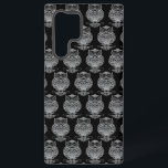 Coque Samsung Galaxy Hibou (noir) - Samsung (S22 Ultra) Étui<br><div class="desc">Dessin numérique de hibou. 2020.</div>