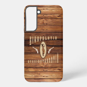 Coque Samsung Galaxy Highfalin tout droit tirant sur l'ouest
