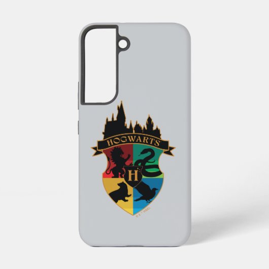 Coque Samsung Galaxy HoGWARTS™ Castle Crest House Insigne de fierté (Verso)