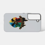 Coque Samsung Galaxy HoGWARTS™ Castle Crest House Insigne de fierté (Verso Horizontal)