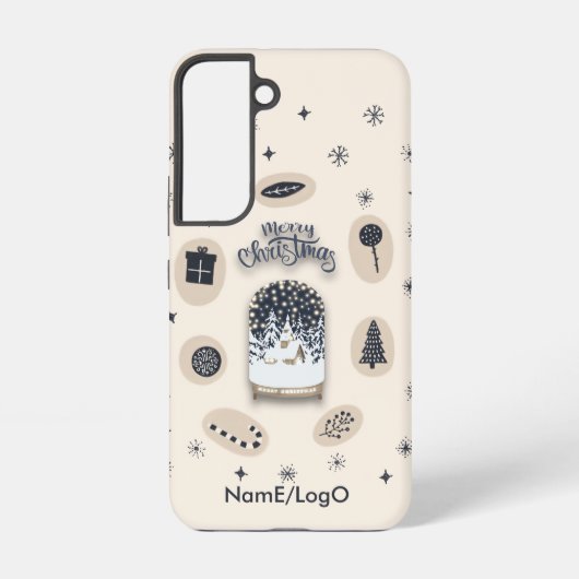 Coque Samsung Galaxy holis_2_un Noël brillant_2 (Verso)