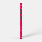 Coque Samsung Galaxy Hot Pink, I Love Paris (Côté droit)