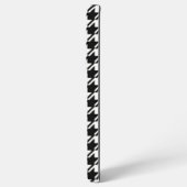 Coque Samsung Galaxy Houndstooth BW Rpt Motif (Côté gauche)