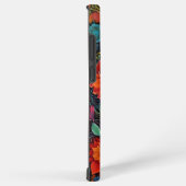 Coque Samsung Galaxy Housse de fleurs (Côté droit)