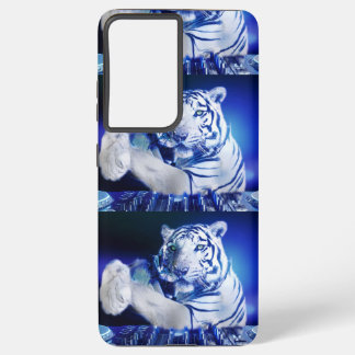 Coque Samsung Galaxy Housse de téléphone Neon Tiger DJ – Cyberpunk Fest