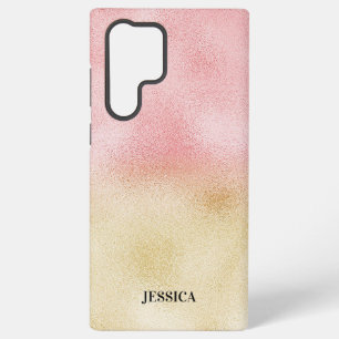 Coque Samsung Galaxy Huile rose et or Ombre