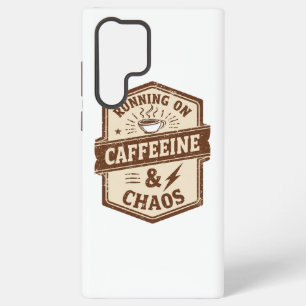 Coque Samsung Galaxy Humour Parent Rétro et Amateur de Café