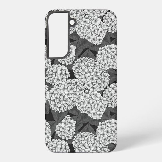 Coque Samsung Galaxy Hydrangea blanc (Verso)
