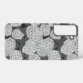 Coque Samsung Galaxy Hydrangea blanc (Verso Horizontal)
