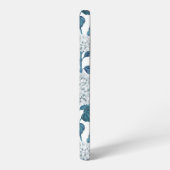 Coque Samsung Galaxy Hydrangea blanche aquarelle (Côté gauche)