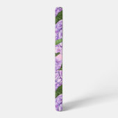 Coque Samsung Galaxy Hydrangea et motif de pivoine (Côté gauche)