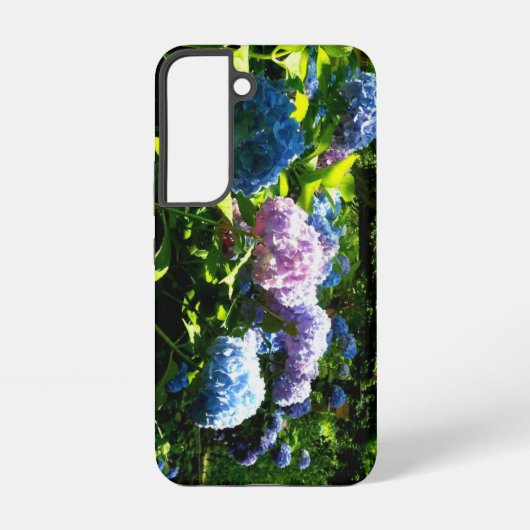 Coque Samsung Galaxy Hydrangea Garden Phone Case (Verso)