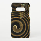 Coque Samsung Galaxy Hypnose Mat d'art Abstrait (Dos)