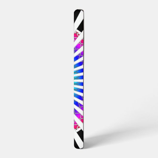 Coque Samsung Galaxy Hypnotic Flower (Côté gauche)