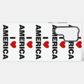 Coque Samsung Galaxy I Love America (Verso Horizontal)