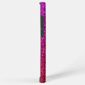 Coque Samsung Galaxy I love you chic pink glitter background Abstract (Côté droit)