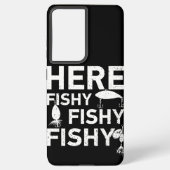 Coque Samsung Galaxy Ici Poisson, Poisson, Poisson Drôle Poisson (Verso)