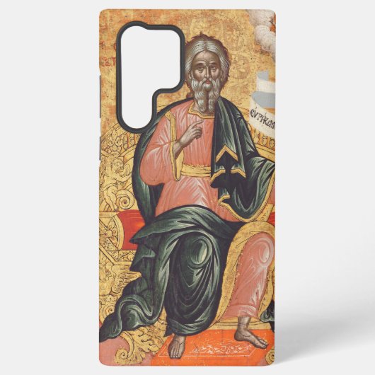 Coque Samsung Galaxy Icône orthodoxe de saint André l'apôtre (Verso)