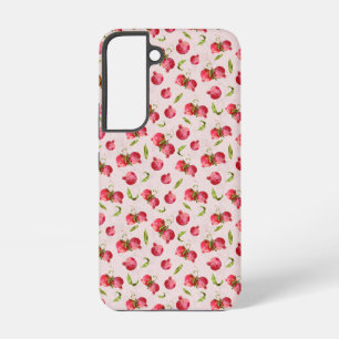 Coque Samsung Galaxy Illustration botanique de grenade dessinée à la ma