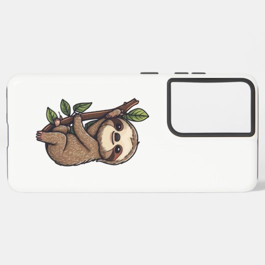 Coque Samsung Galaxy Illustration de Sloth (Côté gauche)