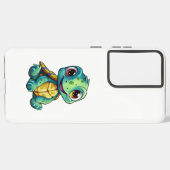 Coque Samsung Galaxy Illustration de tortue caricaturale (Côté gauche)