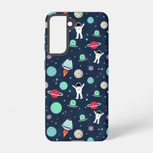 Coque Samsung Galaxy Illustration du Motif spatial (Verso)