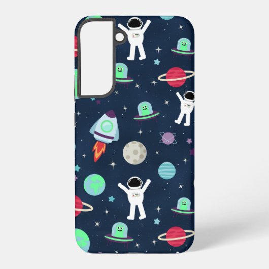 Coque Samsung Galaxy Illustration du Motif spatial (Verso)