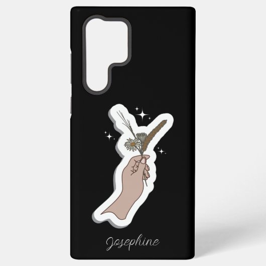 Coque Samsung Galaxy Illustration Nature & Simplicité (Verso)