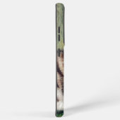 Coque Samsung Galaxy Illustration vintage de chaton rayé (Côté droit)