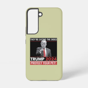 Coque Samsung Galaxy Ils mangent le débat Trump 2024 sur les chiens