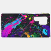 Coque Samsung Galaxy Image Abstraite de peinture artistique (Verso Horizontal)