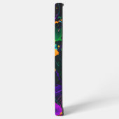 Coque Samsung Galaxy Image Abstraite de peinture artistique (Côté gauche)