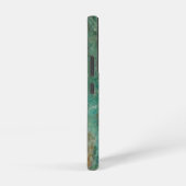 Coque Samsung Galaxy Image de pierre minérale bleu Chrysocolla (Côté droit)