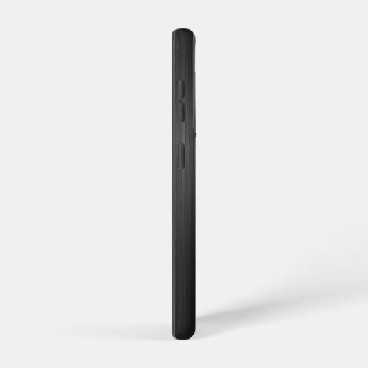 Coque Samsung Galaxy Image d'une texture d'aluminium brossé gris (Côté droit)