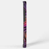 Coque Samsung Galaxy Imaginaire coloré Abstrait Trippy Violet Fractal (Côté droit)