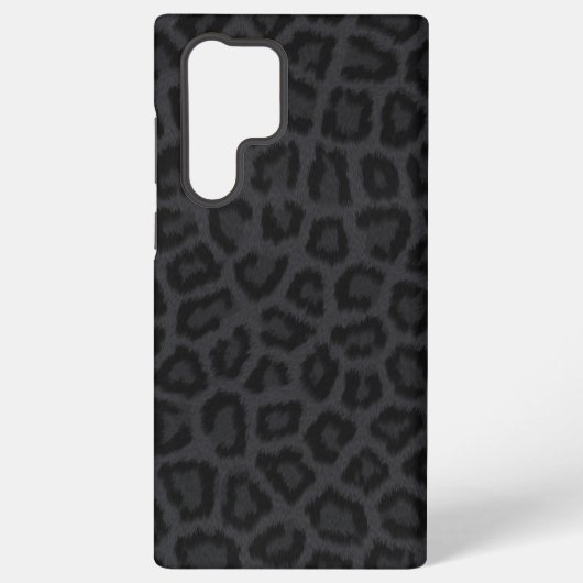 Coque Samsung Galaxy Impression de panthère noire (Verso)