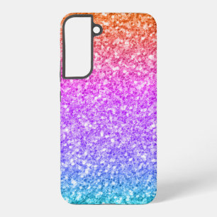 Coque Samsung Galaxy Impression de texture de paillettes factices color
