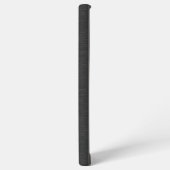 Coque Samsung Galaxy Impression en aluminium brossé noir (Côté gauche)