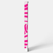 Coque Samsung Galaxy Impression zèbre rose (Côté gauche)